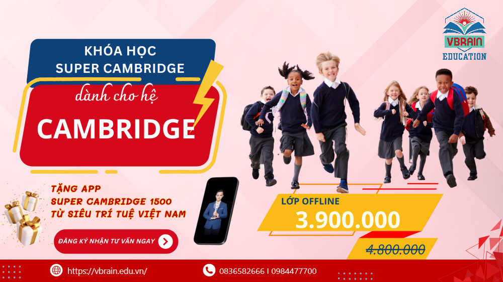 Giá Khóa học Cambridge